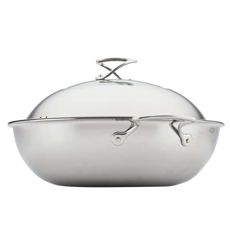 ZWILLING Plus 12-inch Stainless Steel Wok with Lid - Bed Bath