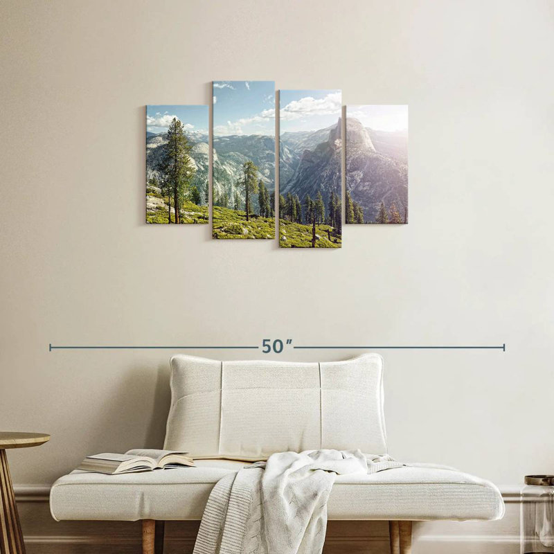 Yosemite Half Dome, 22" H x 36" W