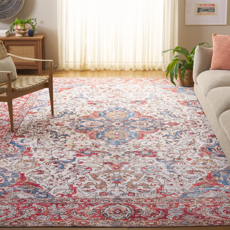 Ardoth Performance Machine Washable Oriental Rug, Rectangle 9' x 12'