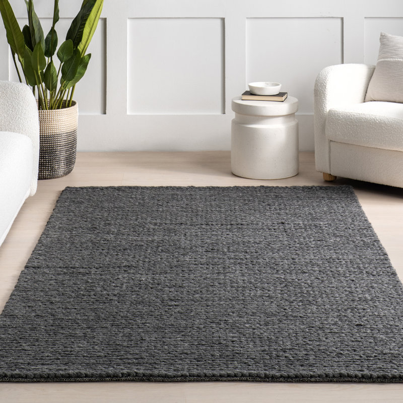 Tapis en laine tressé Penelope, Rectangle 7 pi 6 po x 9 pi 6 po