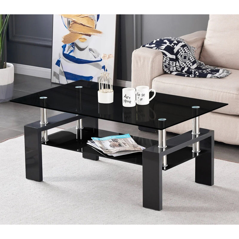 Amyrikal Coffee Table with Storage