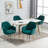 Deamon Upholstered Arm Chair (Set of 4)-247124466