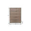 Commode 5 tiroirs Orpheus