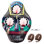 Jeu de lancer de soccer pour enfants avec 3 trous de cible Franklin Sports