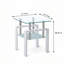 Petite table avec rangement 2 couches