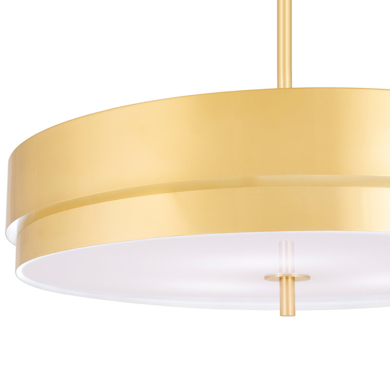 Elliott 1 - Light Pendant, Modern Brass
