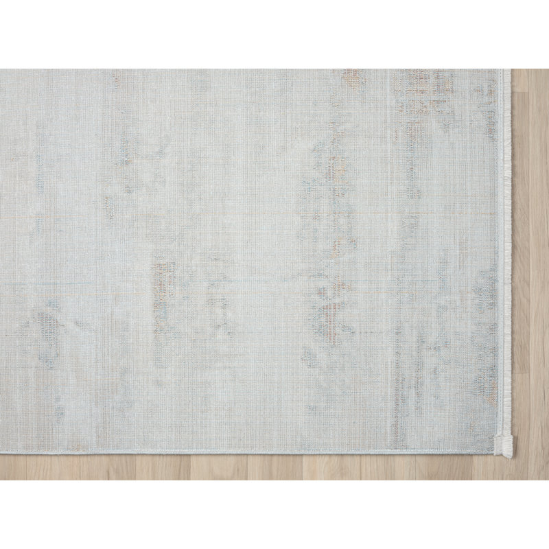 Aria light grey Rug, Rectangular 160 x 230cm