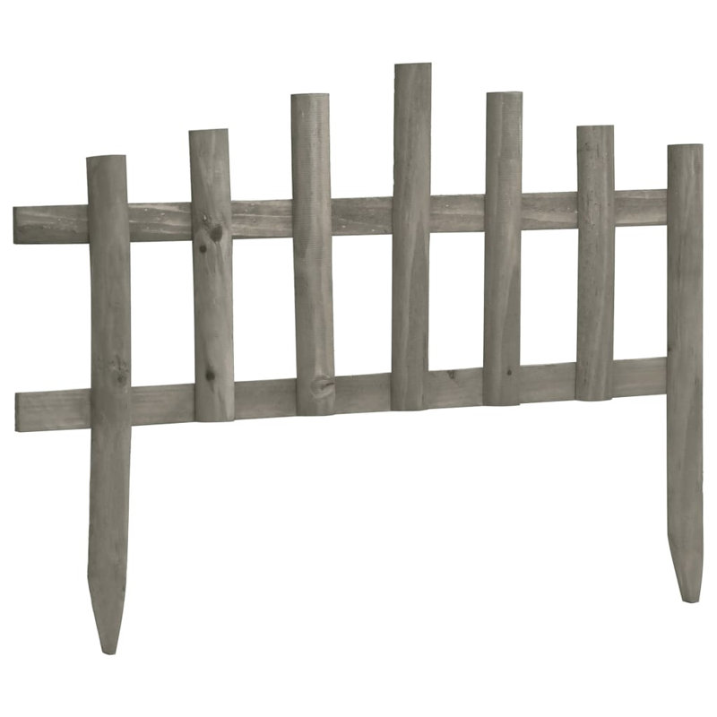 Meaghan 35 cm H x 44 cm W Lawn Edging Fencing