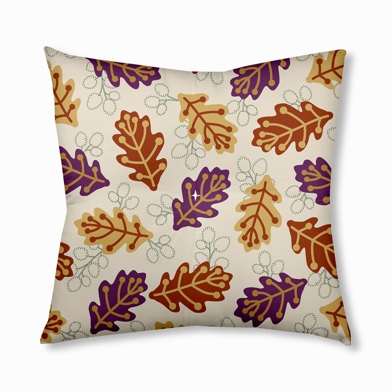 313_Oreiller capitonné à motif de plumes, 26 po x 26 po