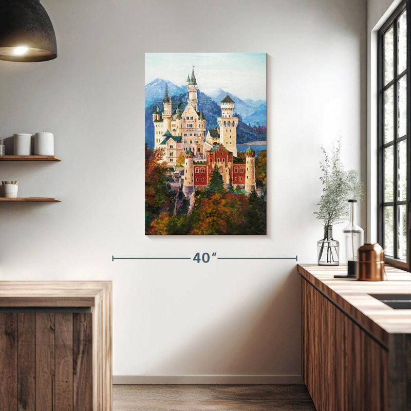 Château de Neuschwanstein, H 39 po x l 26 po
