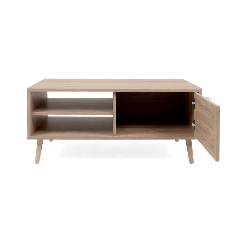 Aguero Four Leg Coffee Table with Storage