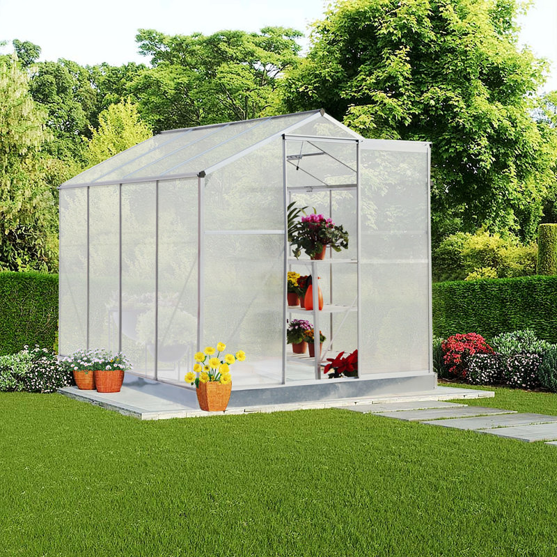 99.8" x 74.8" Greenhouse, Silver