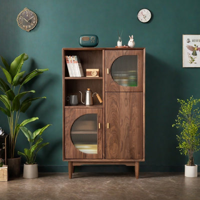 Nordic style storage bookcase