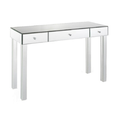 Huff 36'' Glass Top Console Table