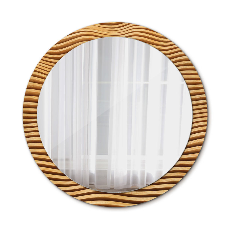 Huldar Glass Flat Wall Mirror