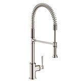 AXOR Montreux 2-Spray Semi-Pro Kitchen Faucet, 1.75 GPM