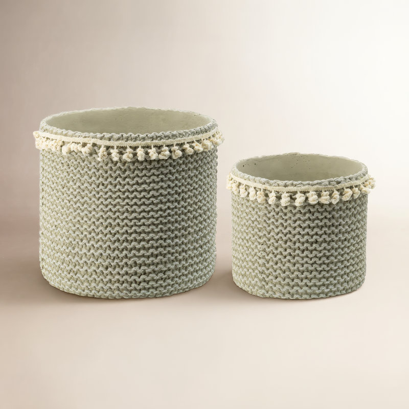 Bea Pot Planter, 13" H x 14" W x 14" D