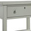 Table de chevet avec tiroir et tablette ouverte-693896570