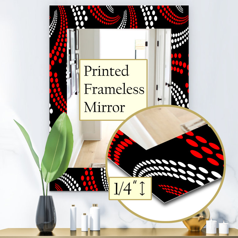 Miroir de salle de bain / meuble-lavabo sans cadre Obsidian Impressions 7, H 24 po x l 32 po