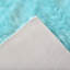 Tapis en fausse fourrure de mouton bleu clair, tapis de sol moelleux-1330007885