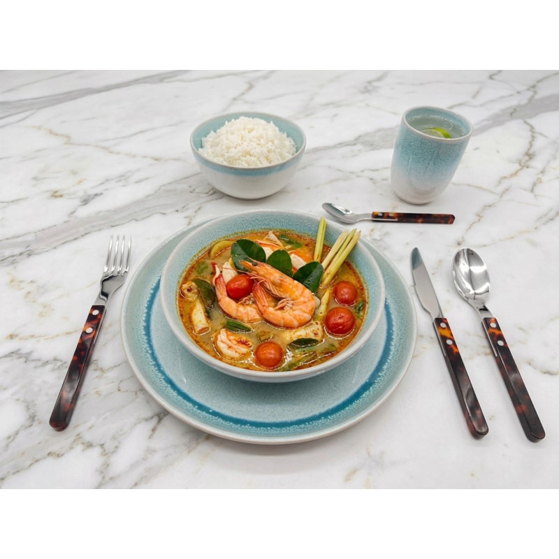 Stoneware Dinnerware - Service for 4