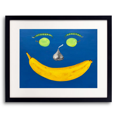 Food Face Print by Tom Blood