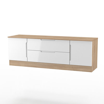 Chantez Unfinished TV Stand for TVs up to 65"