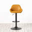 Tabouret de bar rotatif à hauteur ajustable Bruckner-166454759