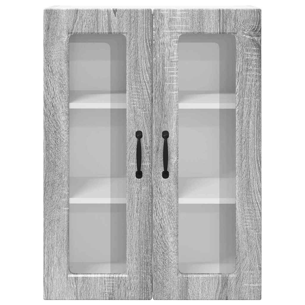 Vidaxl Kitchen Wall Cabinet Brown Oak 60 X 31 X 80 Cm Engineered Wood