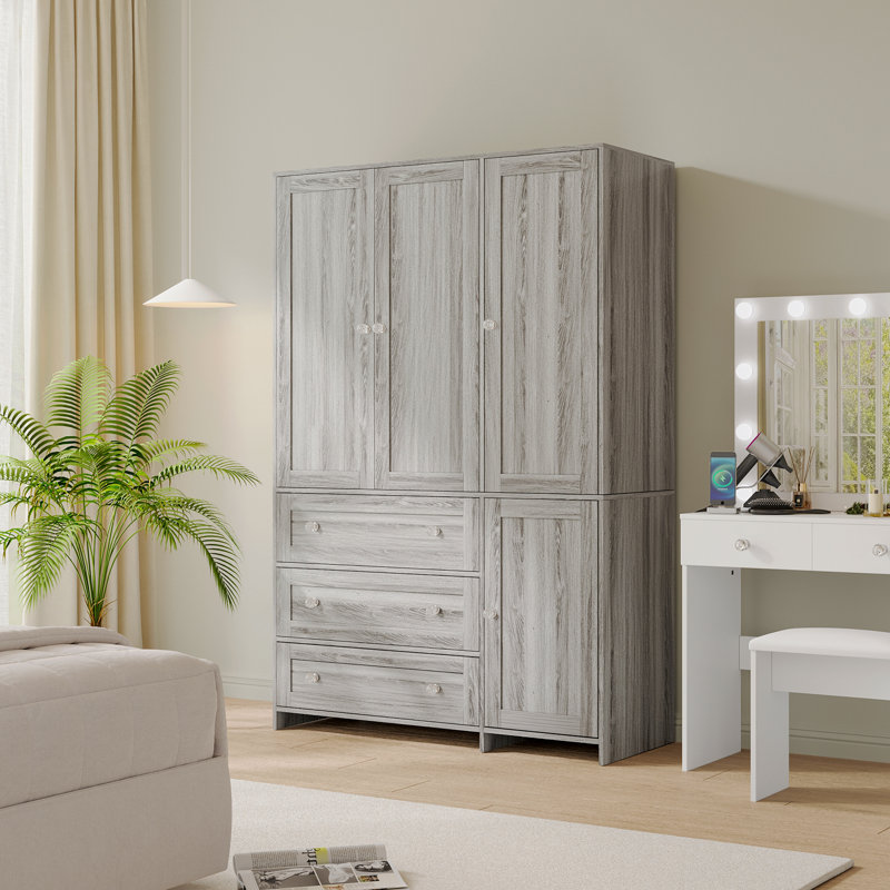 Garde-robe, Chêne gris