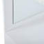 Modern White Hallway Storage Unit with Mirror, Coat Rack & Shoe Bench, Freestanding Entryway Organiser with 6 Hooks (W120 x D30 x H180cm)