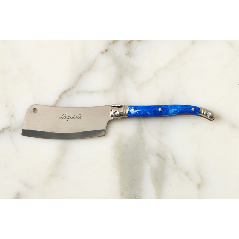 Le couperet à fromage Laguiole original français, Blue