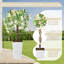 Artificial 4FT Flower Plant Tree with Planter-2100847450