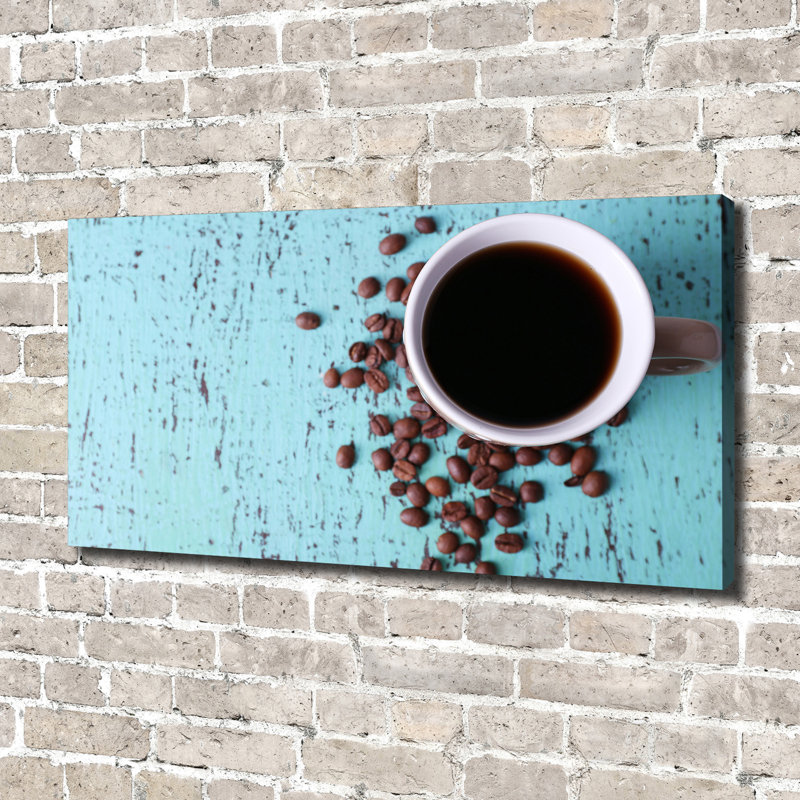Black Coffee - Wrapped Canvas Print
