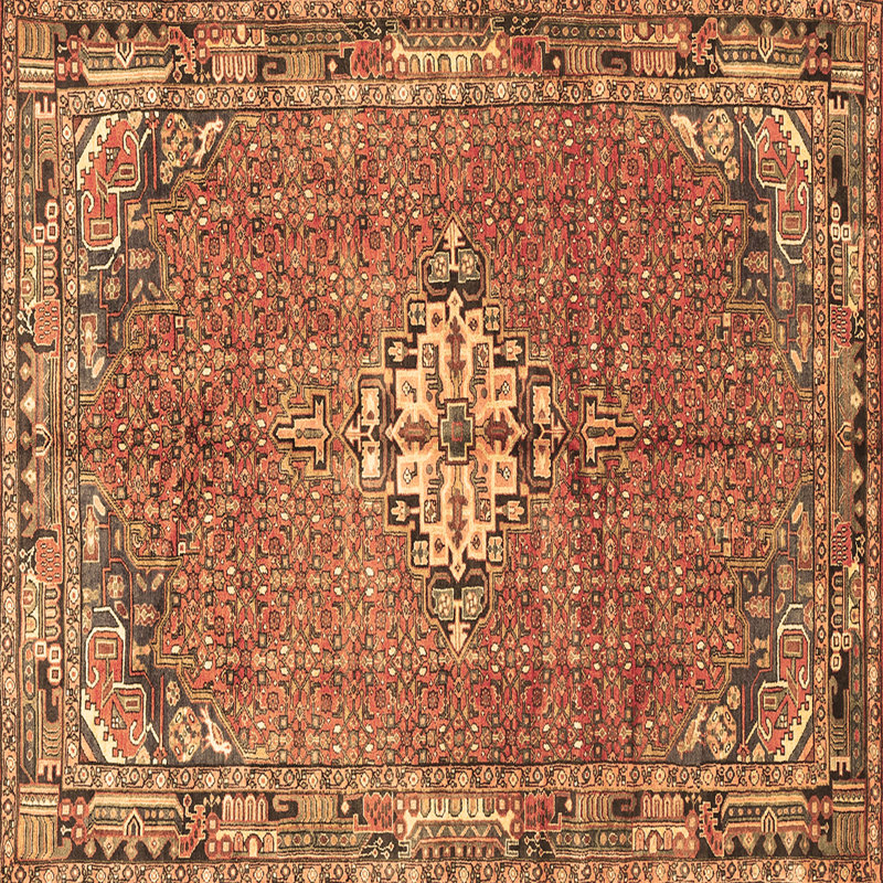 Oriental Indoor Rug, Square 4'