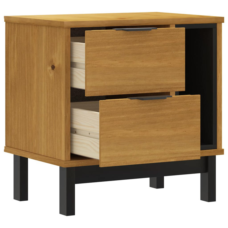 Colombi 49 cm W Bedside Table
