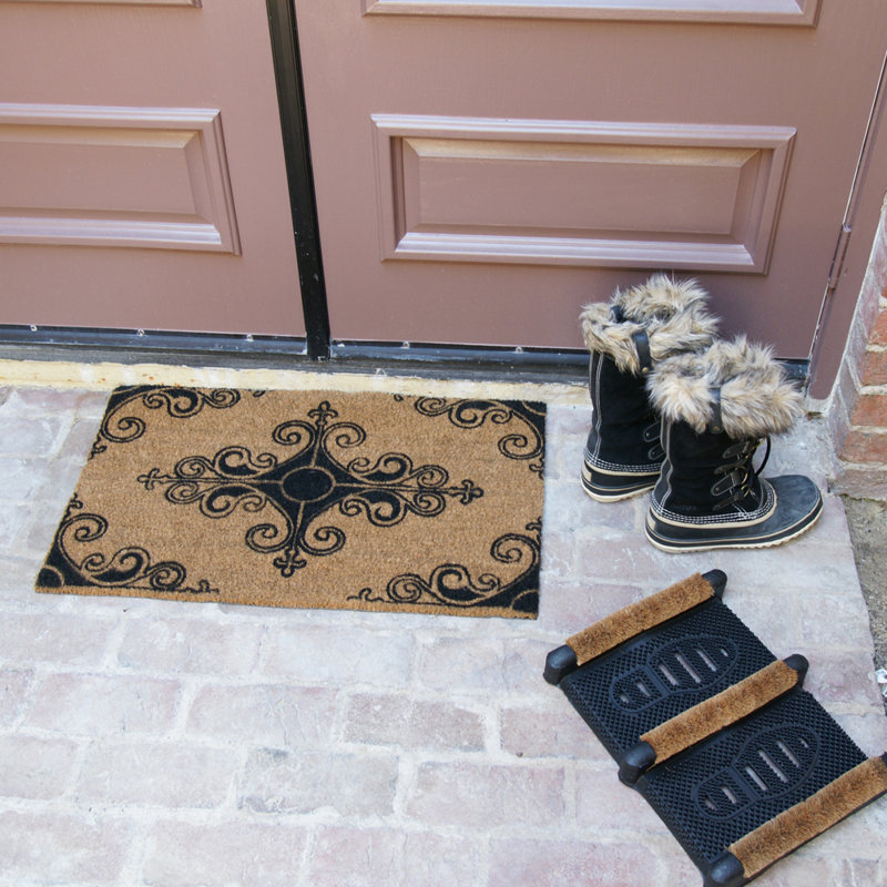 Tapis de porte d’extérieur provincial français