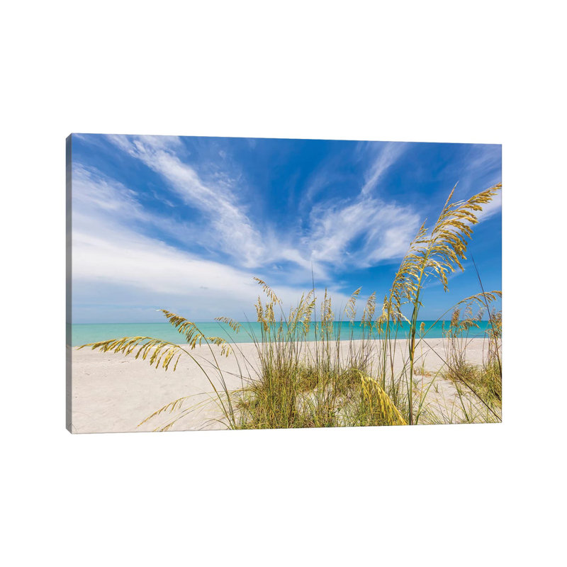 Heavenly Calmness On The Beach by Melanie Viola - Wrapped Canvas Print, 66.04 cm H x 45.72 cm W x 1.91 cm D