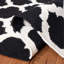 Tapis gris / noir en laine et coton tissé à la main Rodgers-1077777898