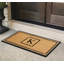 Tapis de porte d'extérieur antidérapant en fibre de coco 48 po x 24 po Amaranthe-1315453337