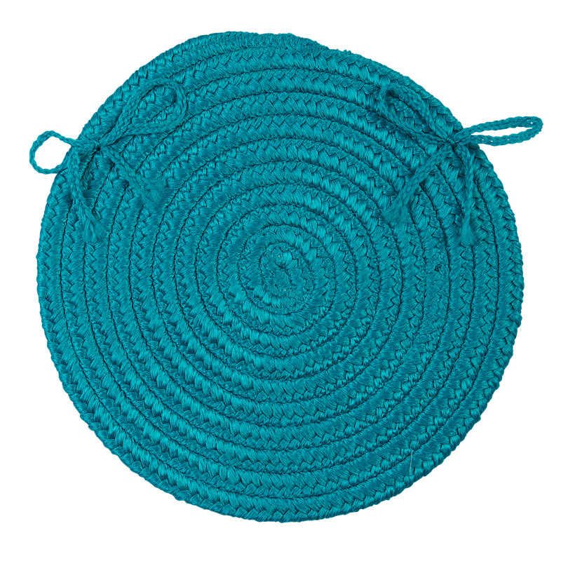 Coussin de coussin d'extérieur Fraley, Turquoise