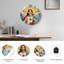 Horloge murale religieuse