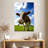 Brampt Cow Licking Nose-108362199
