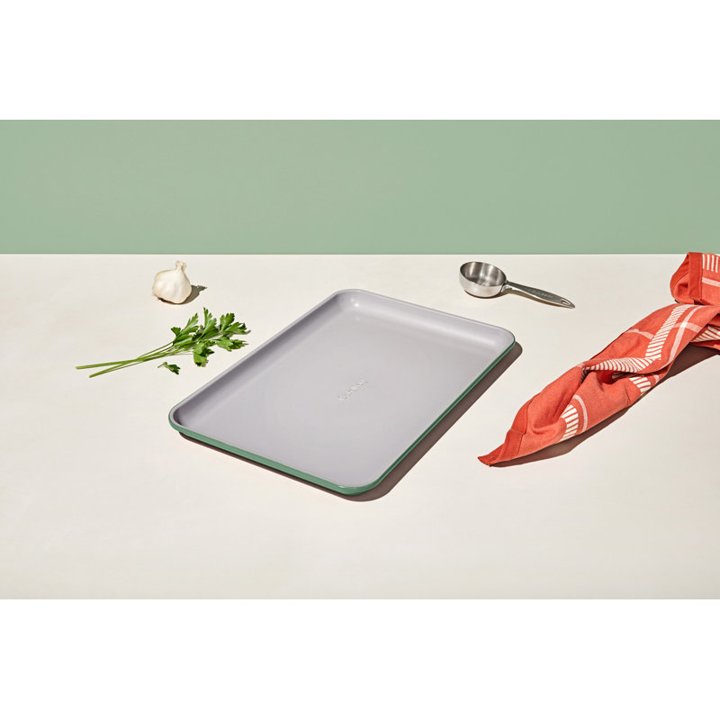 Caraway Duo de plaques de cuisson antiadhésives en céramique, Sauge