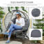 Houstonia Steel Outdoor Lounge Chair