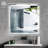 Naliyah Flat Wall Mirror-1654413973