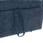 Canapé convertible 2 en 1 avec fauteuil inclinable réversible et lit escamotable, idéal pour les salons modernes, bleu-944841677