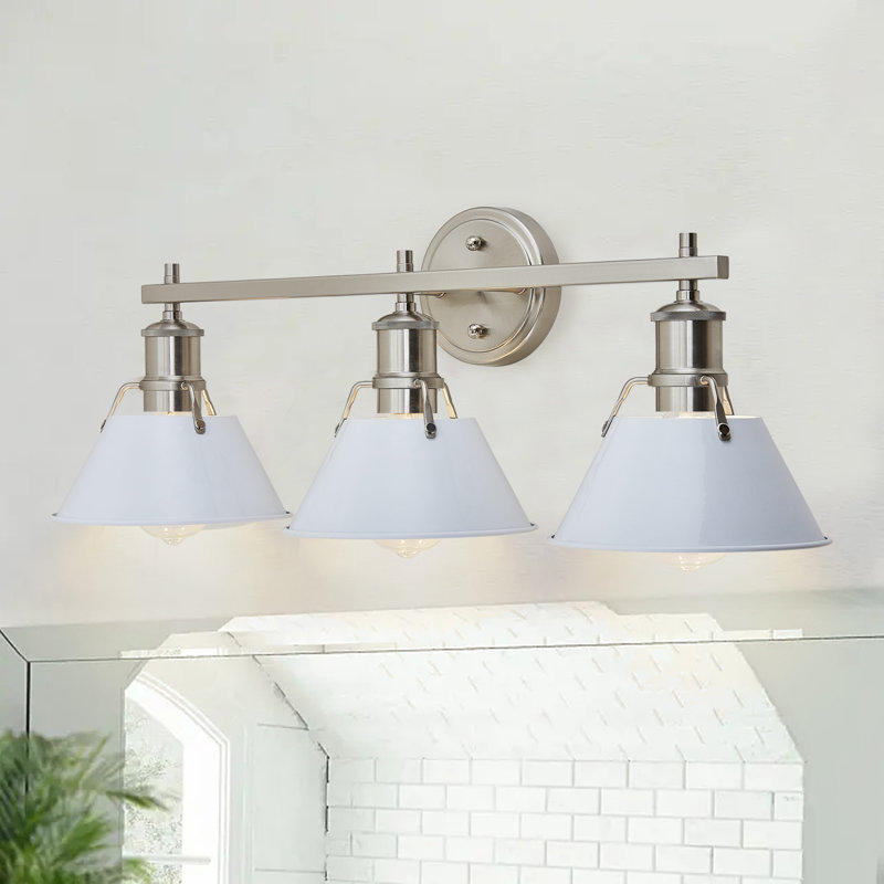 Éclairage pour meuble-lavabo à 3 lumières à intensité variable