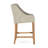Len Upholstered Counter Stool with Solid Wood Frame-229531094