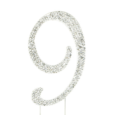 Surmatelas à gâteaux 9" rhinestone